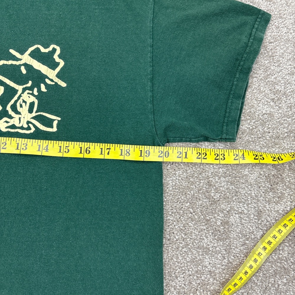 Vintage Y2K Peanuts Snoopy Happy Camper T Shirt Medium - Picture 5 of 5
